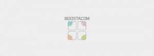 Logo de l'agence web et communication BOOSTACOM