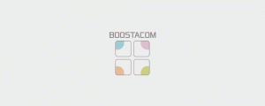 Logo de l'agence web et communication BOOSTACOM