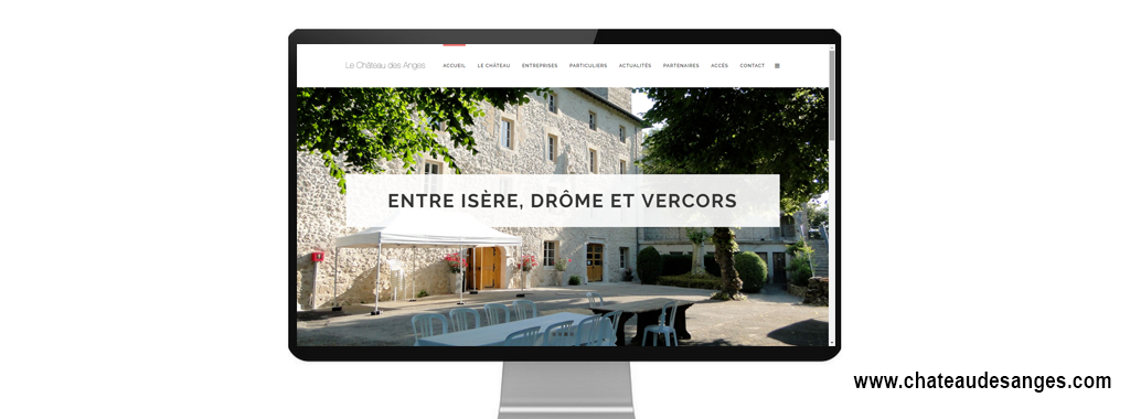 Refonte du site internet du chateau des anges