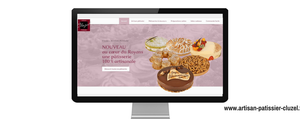 artisan patissier cluzel site internet