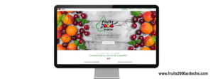 site internet fruits 2000 ardeche