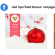 Visuels de la campagne Facebook du Spa Chalet Mounier, réalisée par Boostacom
