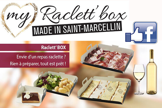 beau succès sur facebook_ raclett box made in St-Marcellin