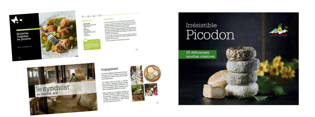 Couverture du Livre Picodon, réalisé par Boostacom agence de communication