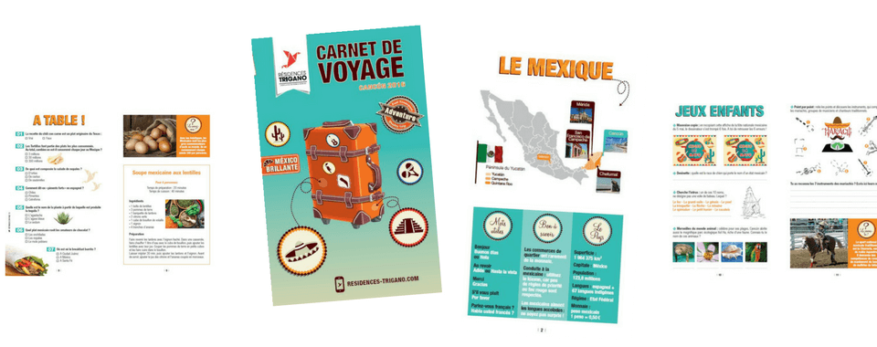 Carnet de Voyages réalisé par Boostacom