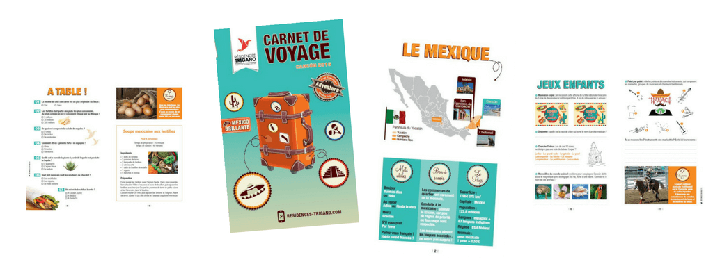 Carnet de Voyages réalisé par Boostacom