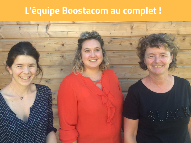 Equipe boostacom - agence web et communication