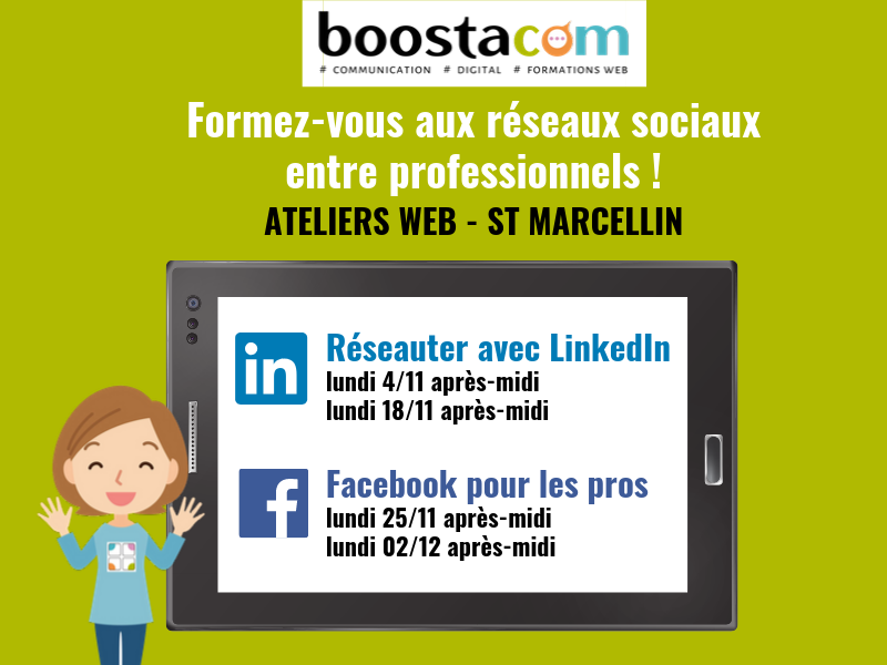 Atelier formation réseaux sociaux