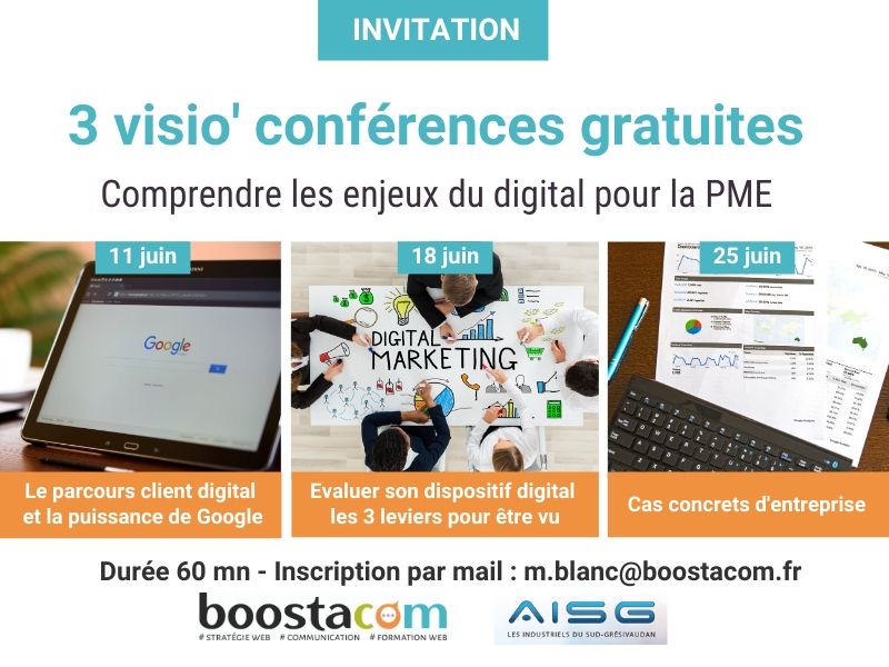 BOOSTA - Visio-conférences gratuites