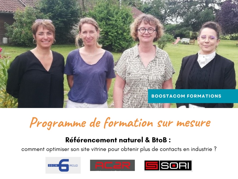 BOOSTACOM - formation sur mesure 3 jours Juillet 2024